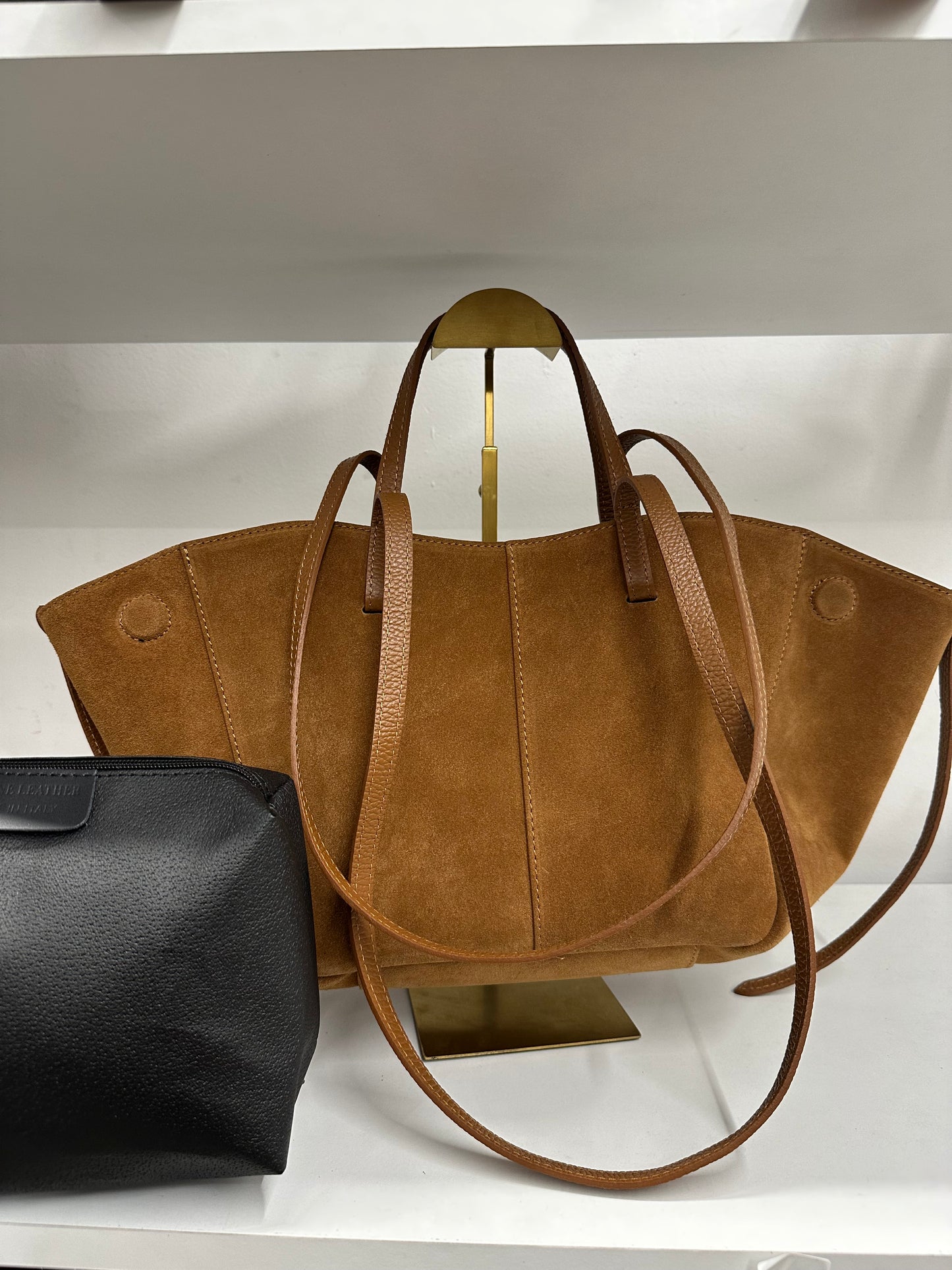 Sac inspi Pol**e cuir véritable made in Italy