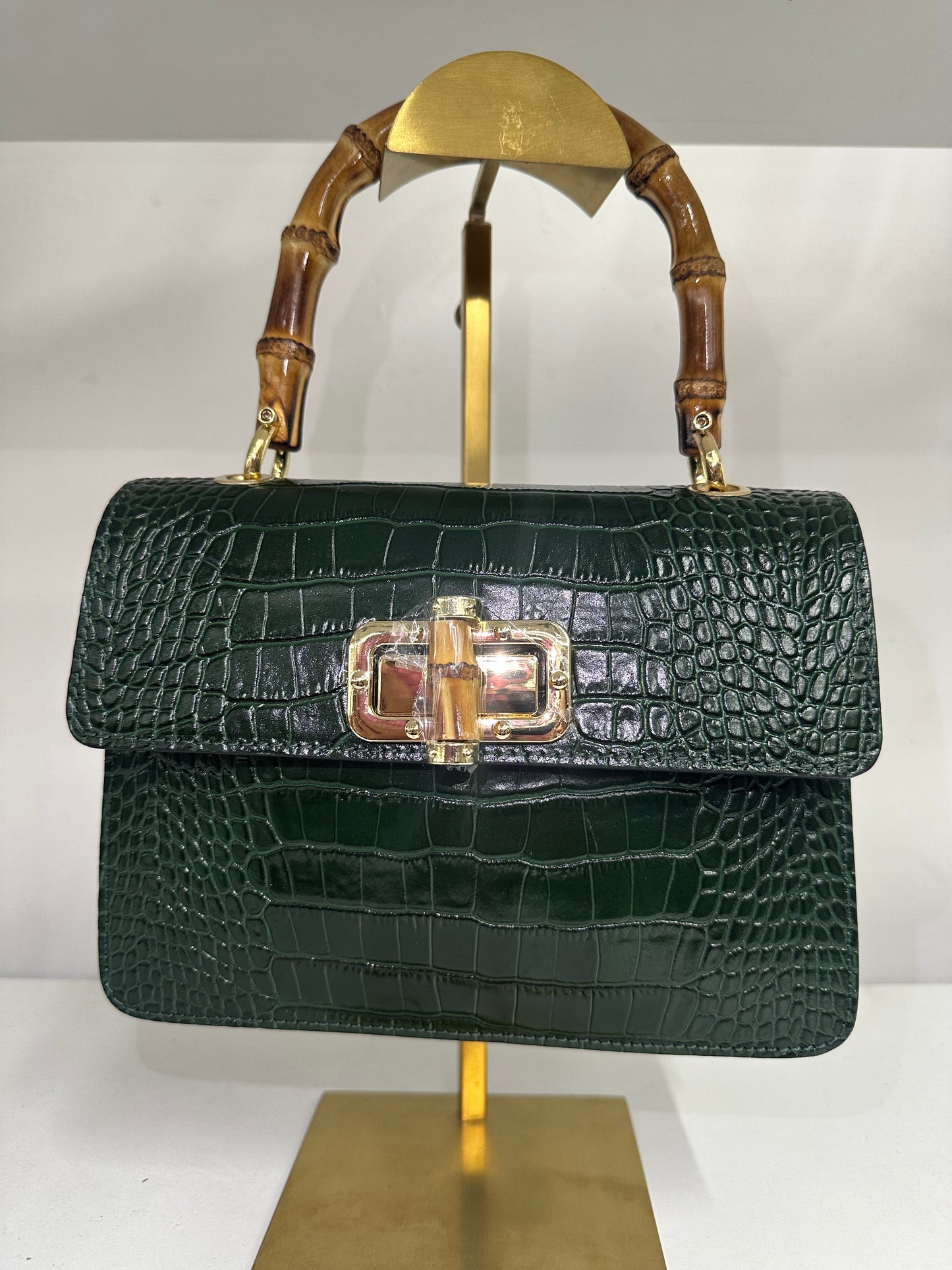 Sacs effect croco - cuir véritable made in Italy