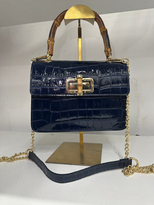 Sacs effect croco - cuir véritable made in Italy